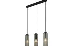 Miella Taklampa 3L 52cm Rökfärgad