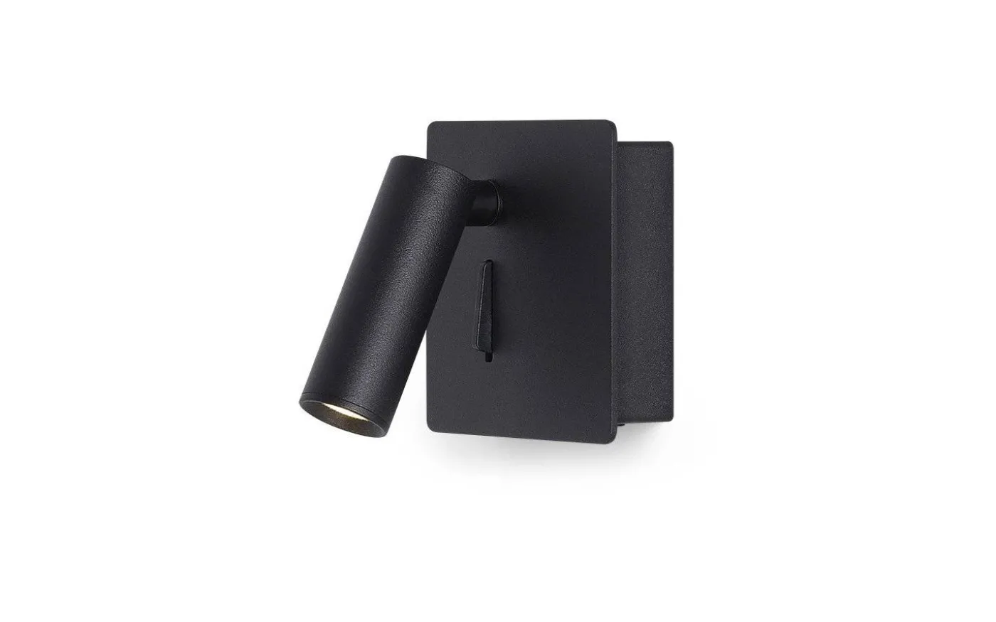 Mig Vägglampa LED 3W 3000K Svart