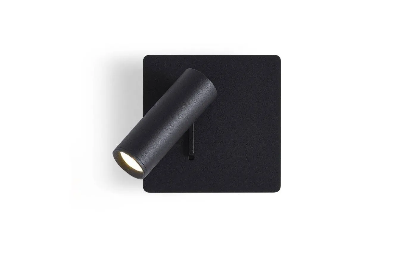 Mig Vägglampa LED 3W 3000K Svart