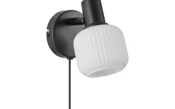 Milford Mini Vägglampa Svart