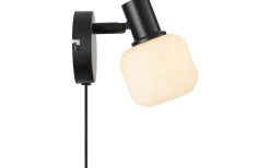 Milford Mini Vägglampa Svart