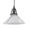 Mille Fönsterlampa 20cm Svart/vit