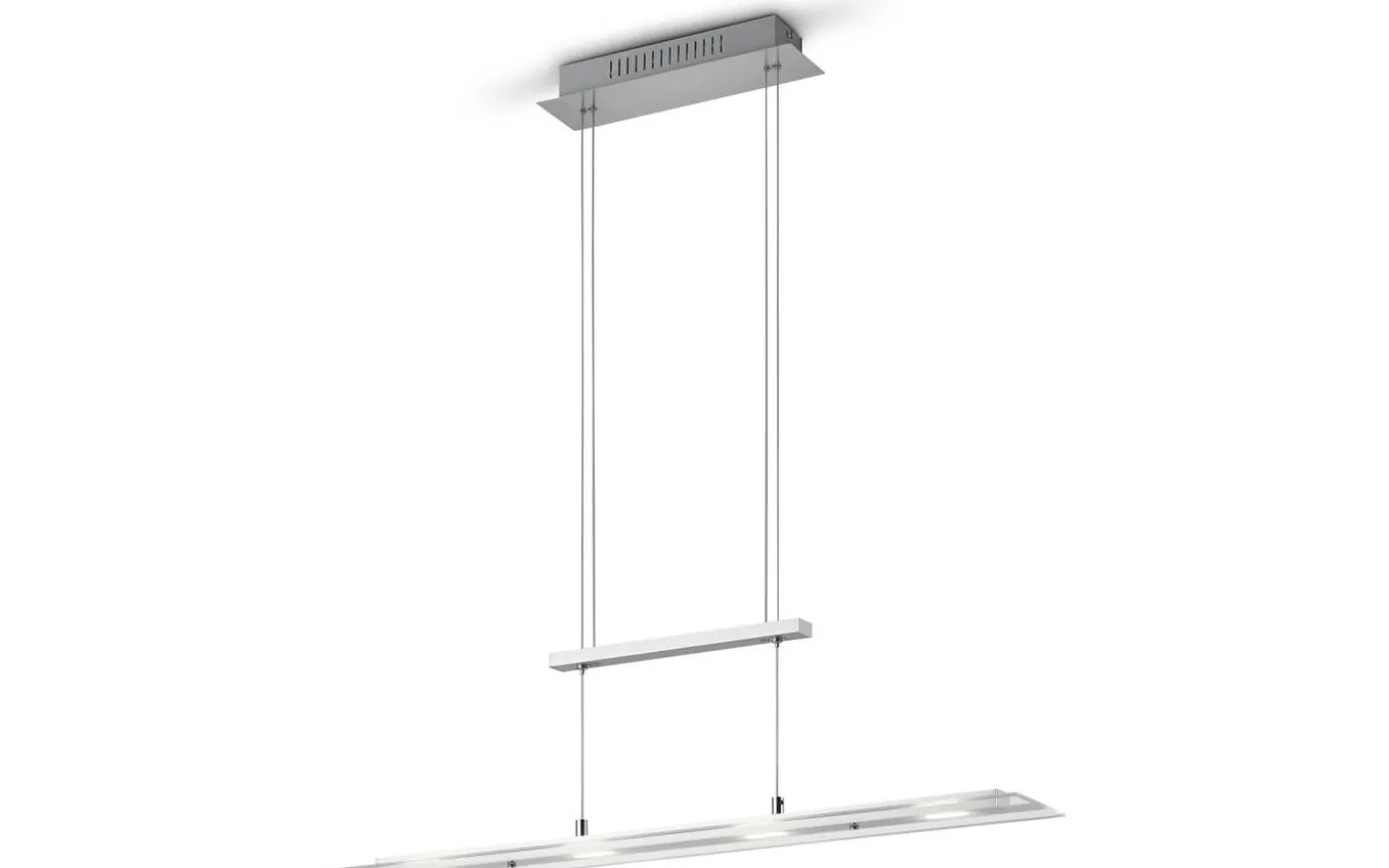 Milos Takpendel LED i borstat stål