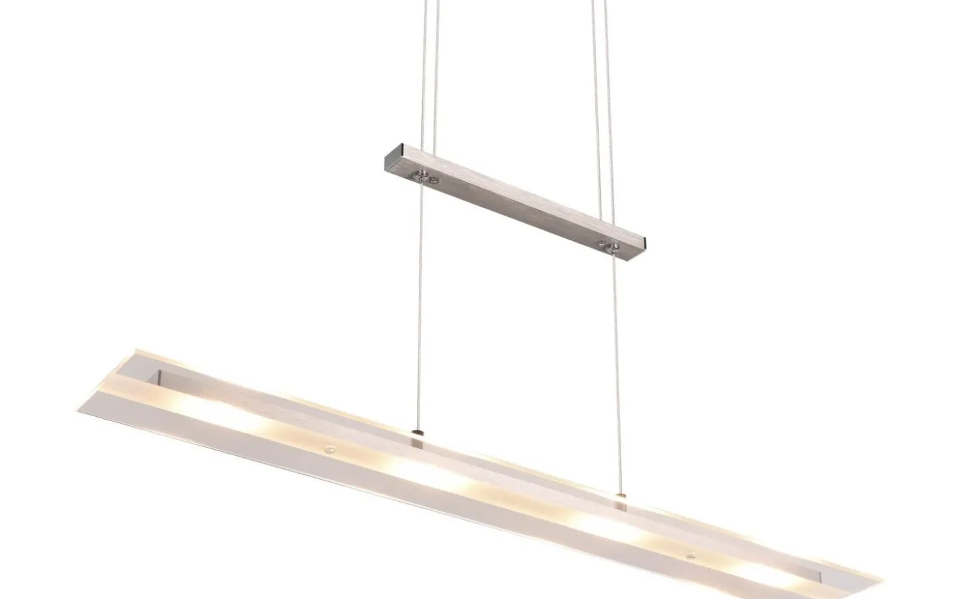 Milos Takpendel LED i borstat stål