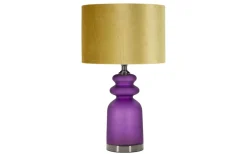 Milva Bordslampa 57,5cm Lila