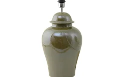 Ming Lampfot 51cm Olive Green