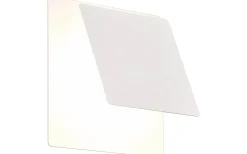Mio Vägglampa LED fyrkantig matt vit