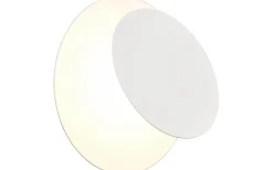 Mio Vägglampa LED rund matt vit