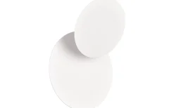 Mio Vägglampa LED rund matt vit