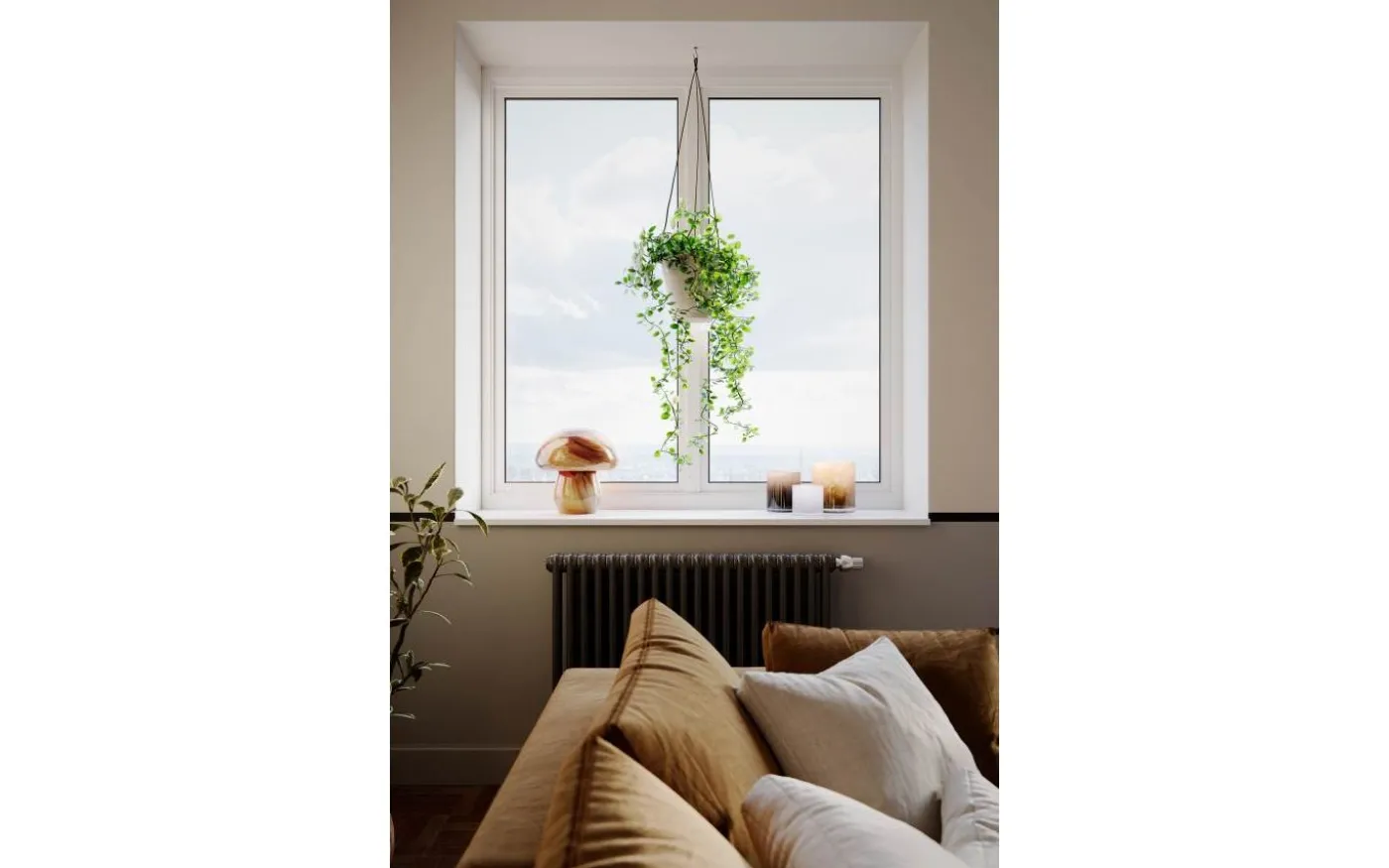 Mira Mushroom Bordslampa 30cm Natur