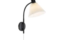 Mira Vägglampa Vit/Svart