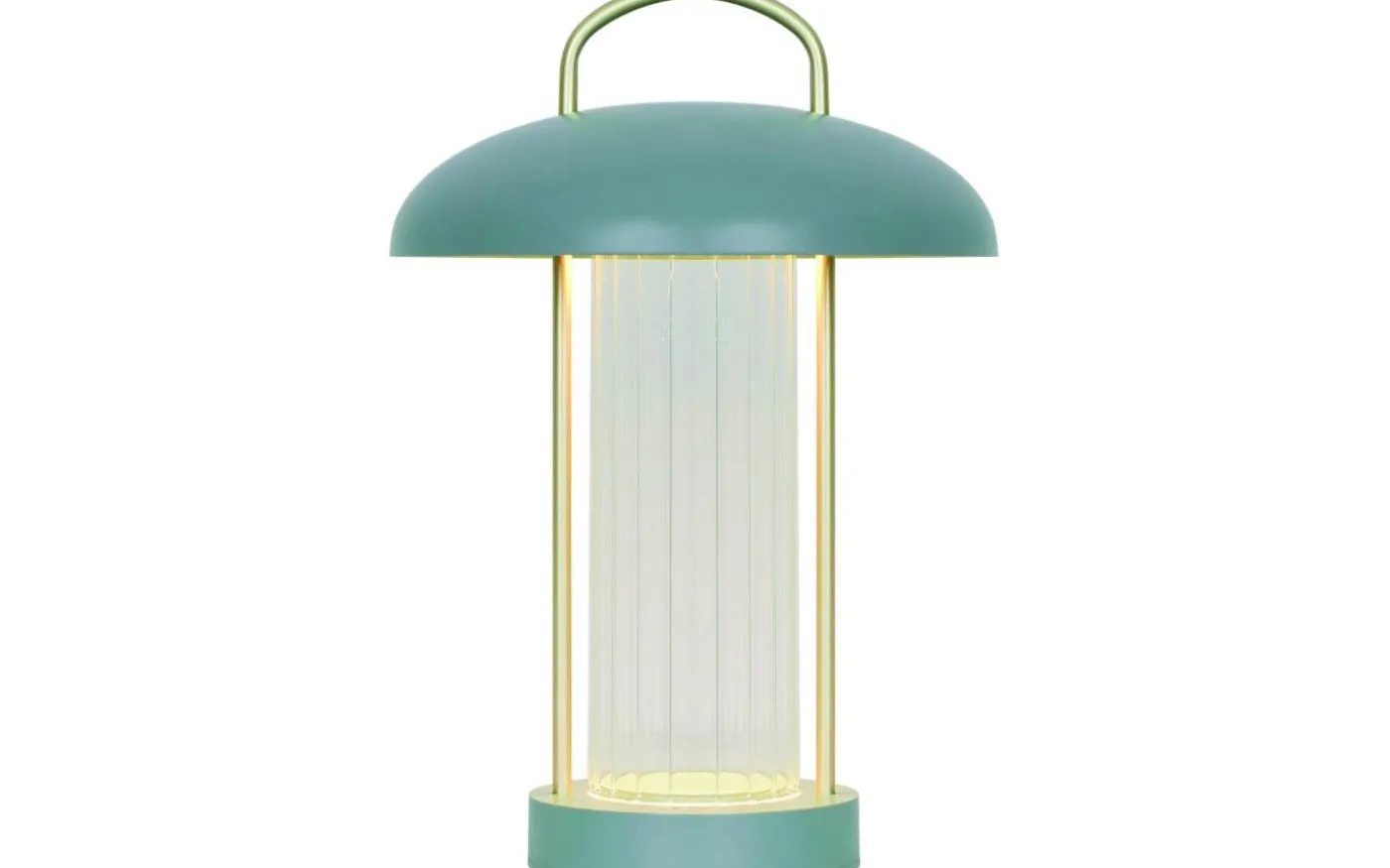 Mirano Uppladdningsbar Bordslampa 29cm Dovgrön