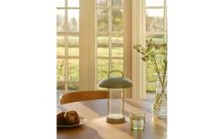 Mirano Uppladdningsbar Bordslampa 29cm Dovgrön