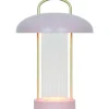 Mirano Uppladdningsbar Bordslampa 29cm Puderrosa