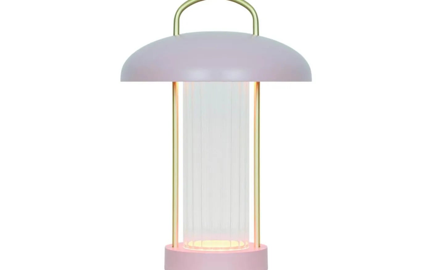 Mirano Uppladdningsbar Bordslampa 29cm Puderrosa