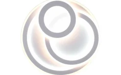 Mita Plafond LED 51cm rund mattvit