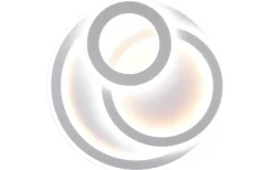 Mita Plafond LED 51cm rund mattvit