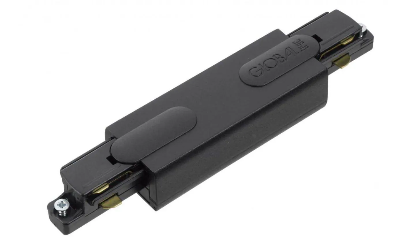 Mittanslutning GB14-2 Global 1-Fas Skena Svart