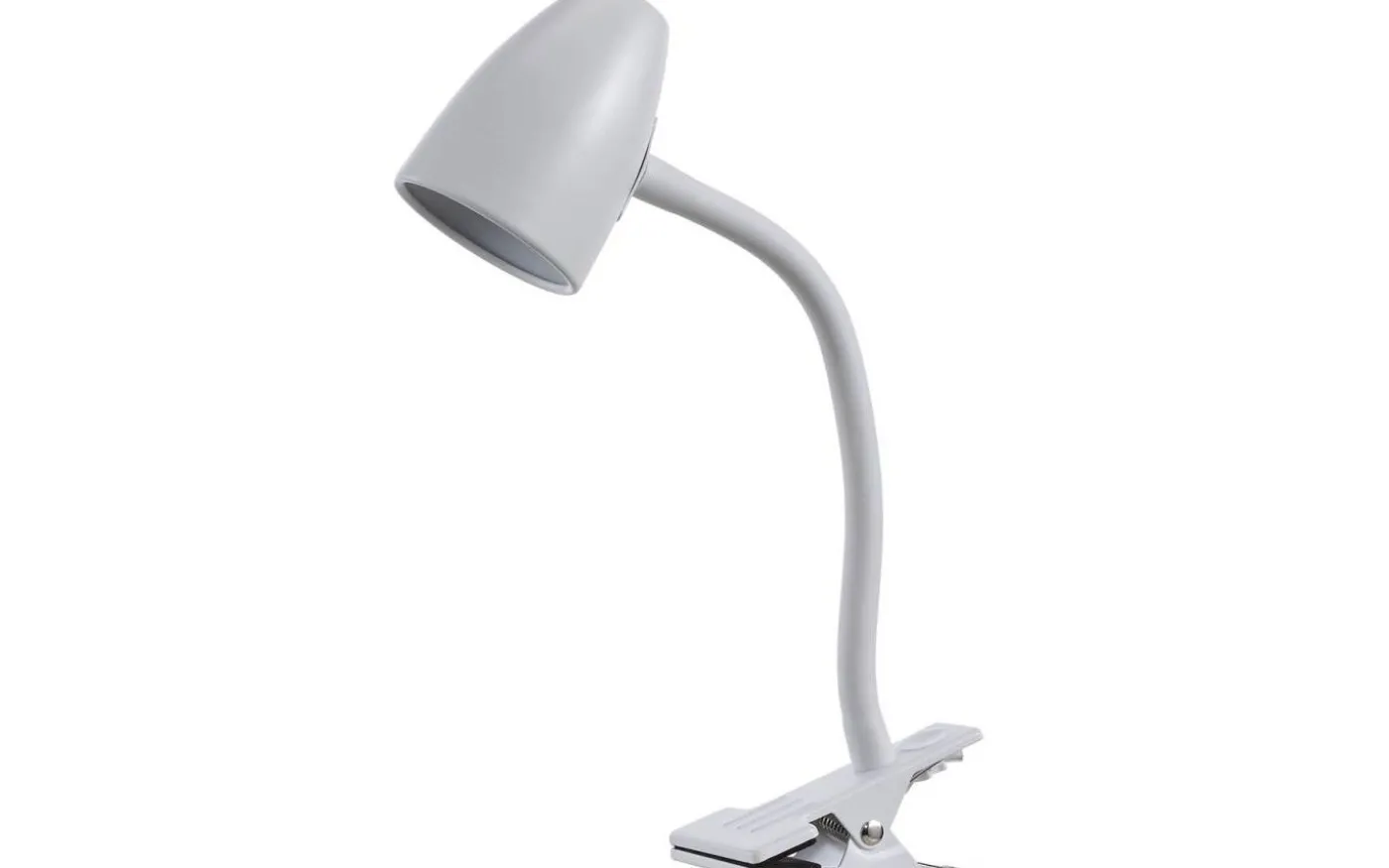 Moa Flexi Klämlampa Vit