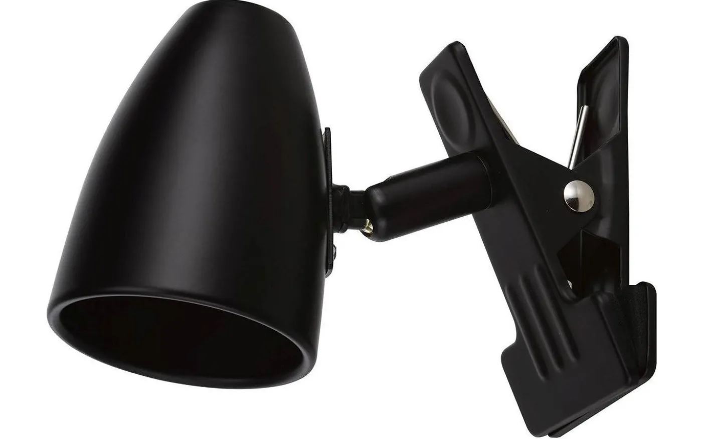 Moa Klämlampa Svart