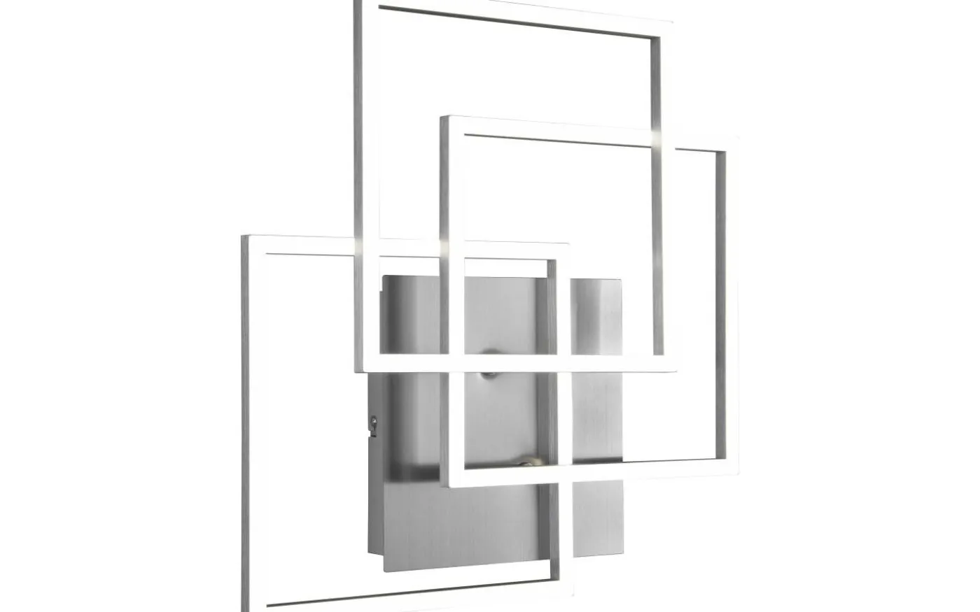 Mobil Plafond LED i borstat stål