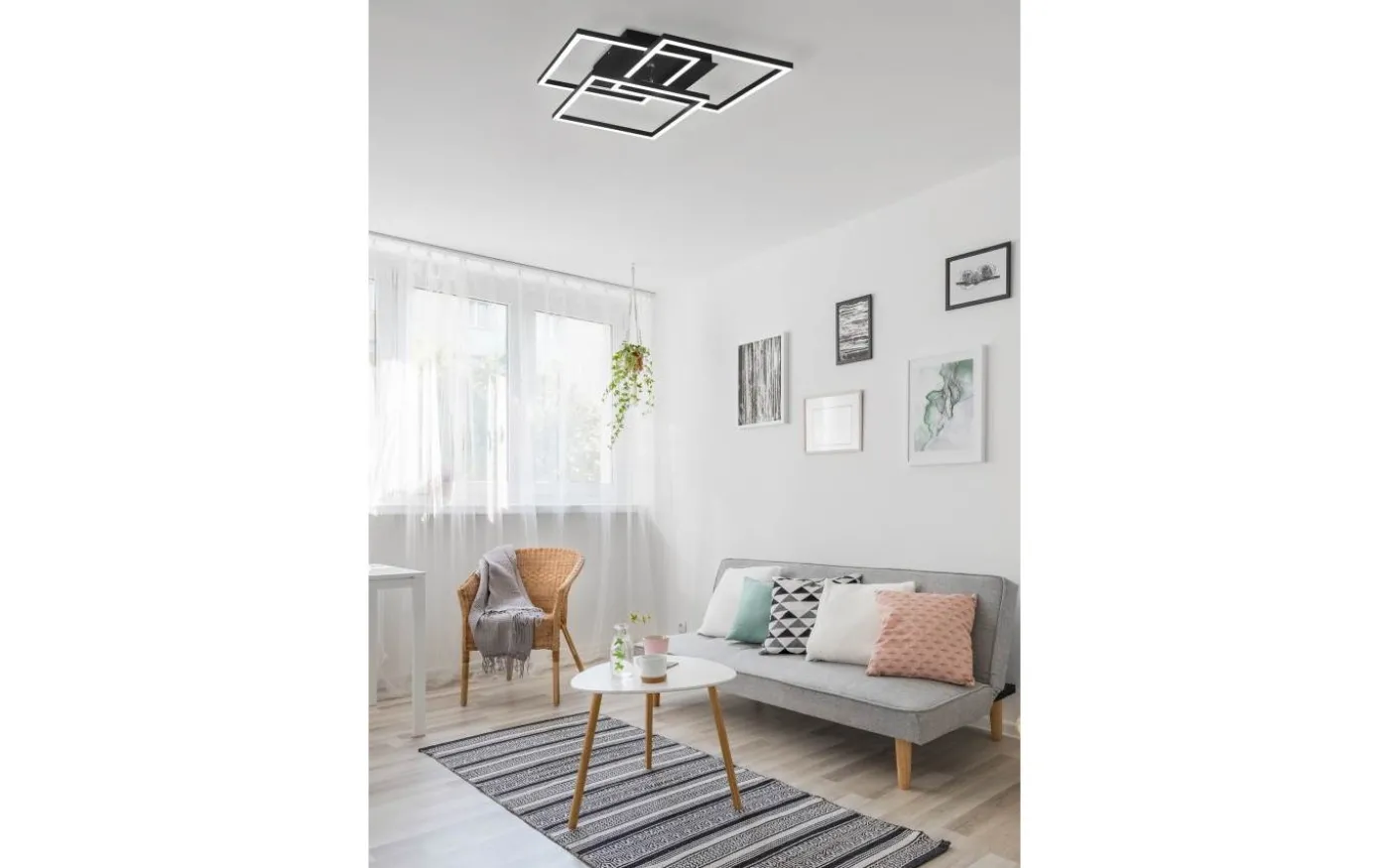 Mobil Plafond LED mattsvart