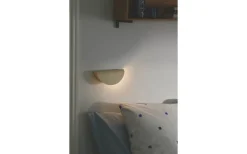 Model 2110 Vägglampa 21cm Beige