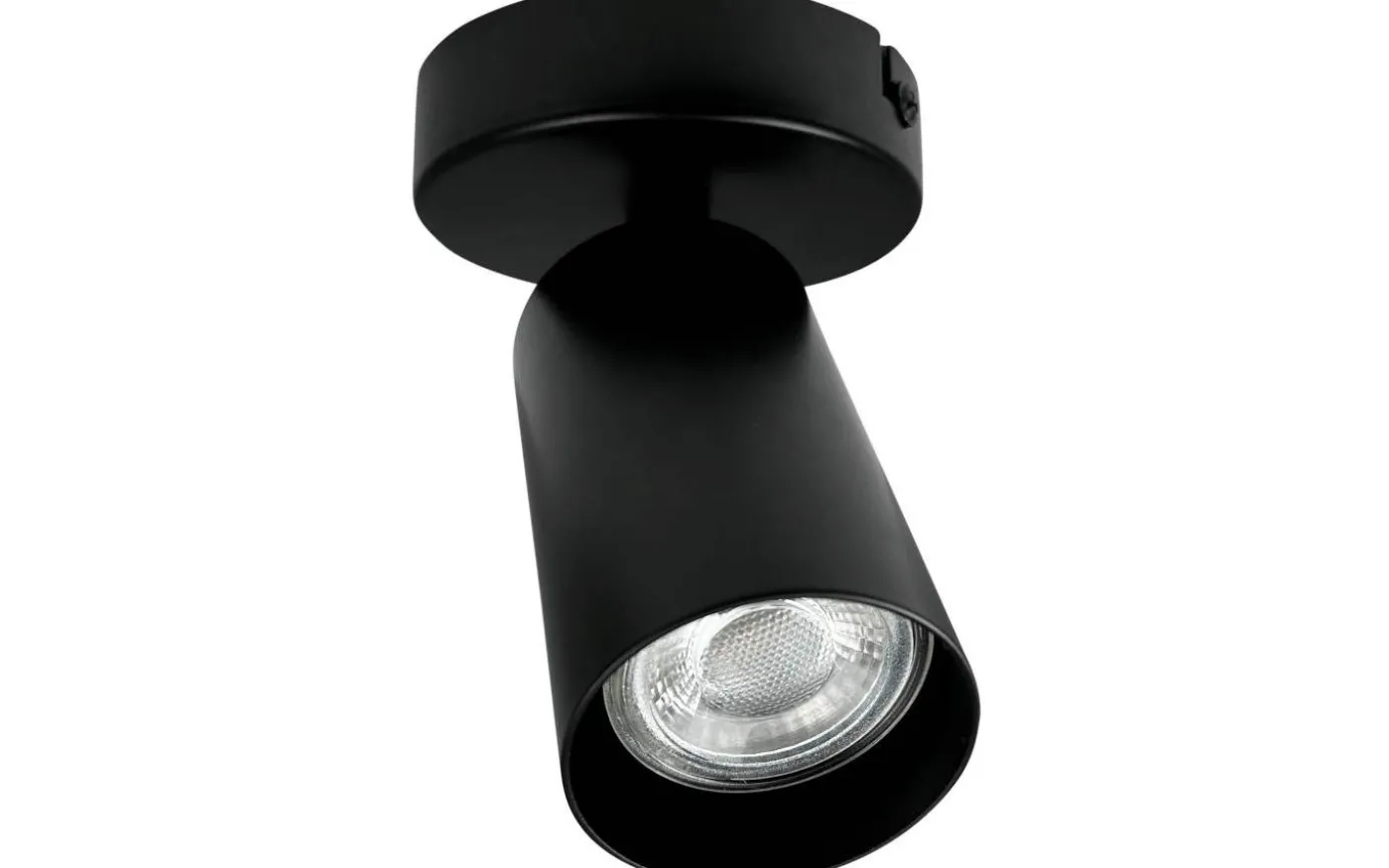 Modern Takspotlight/Vägglampa Svart