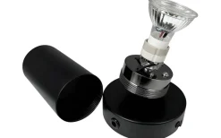 Modern Takspotlight/Vägglampa Svart