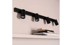 Modern Takspotlight/Vägglampa 95cm Svart