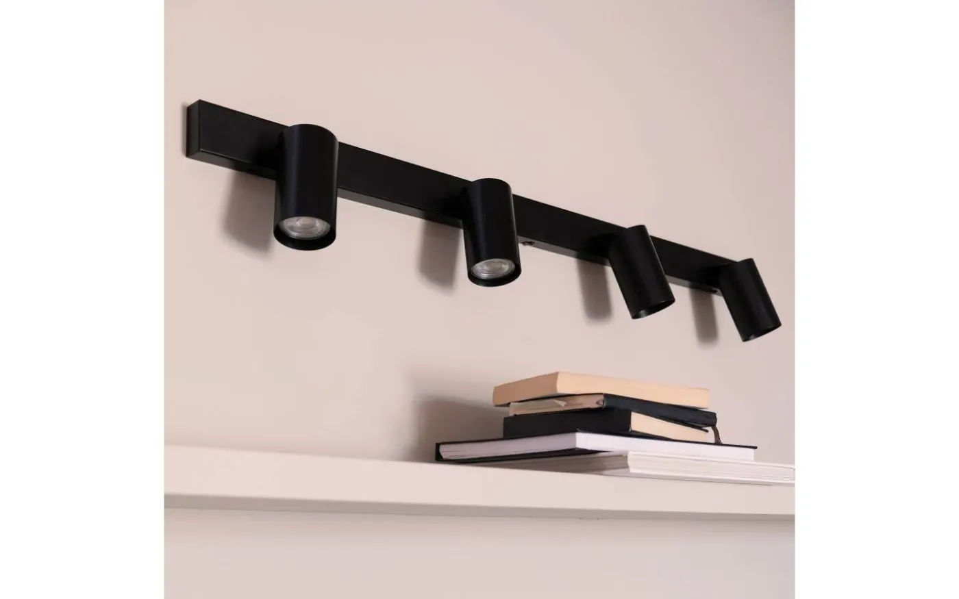 Modern Takspotlight/Vägglampa 95cm Svart