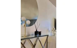 Molekyl Bordslampa 46cm Mässing/Opal