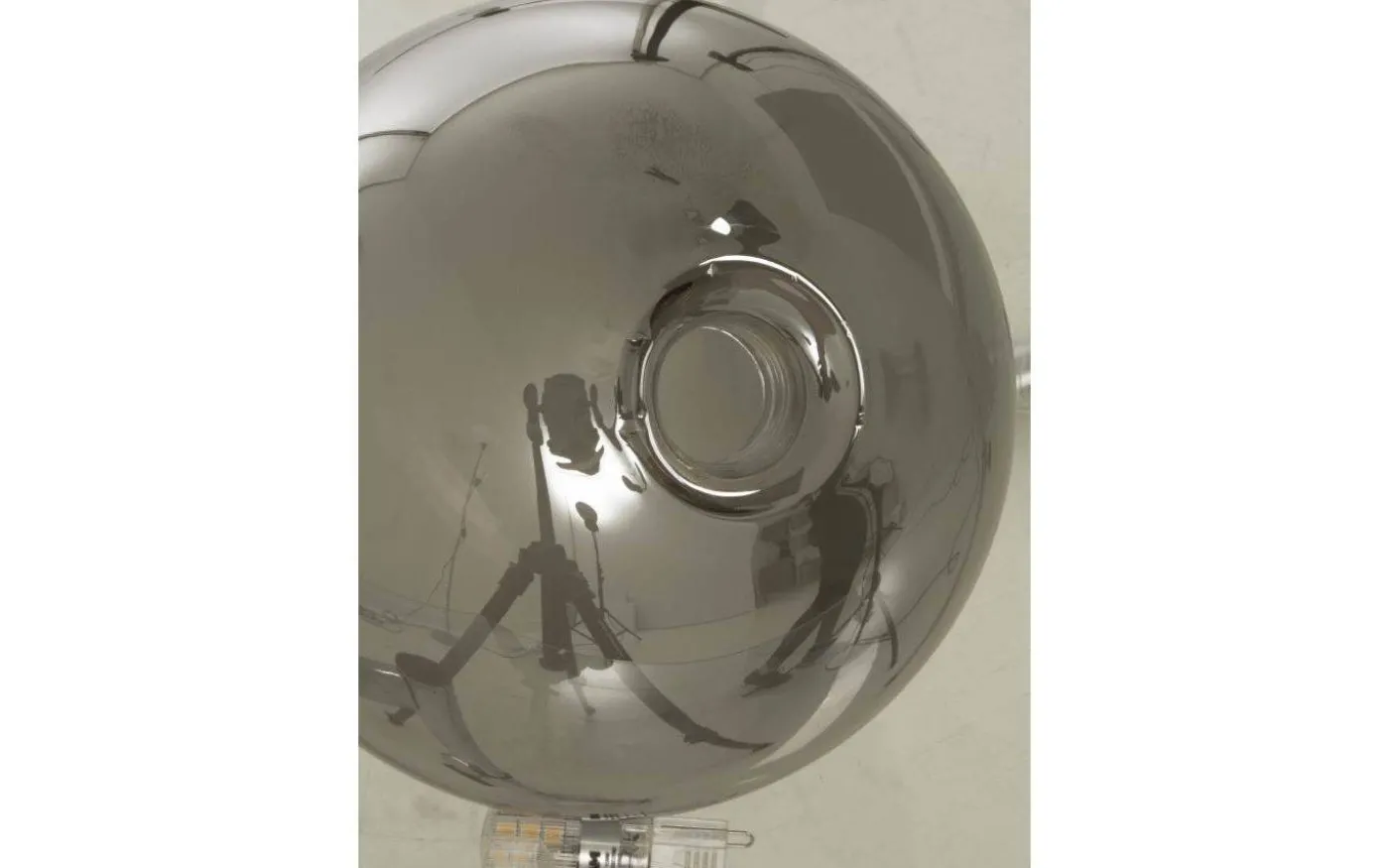 Molekyl Bordslampa 1L 43cm Svart/Rök