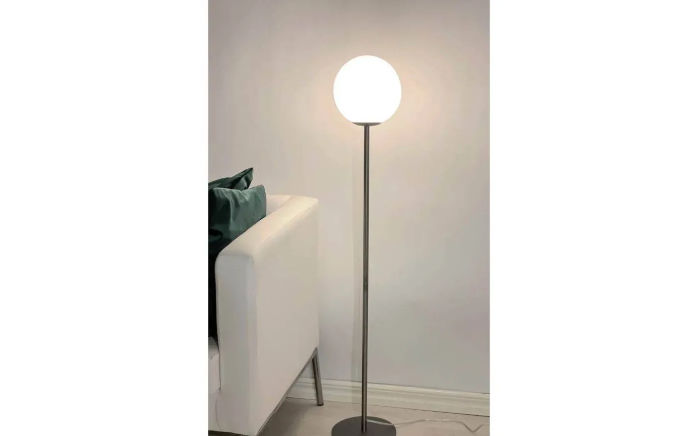 Molekyl Golvlampa 130cm Tenn/Vit