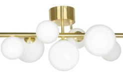 Molekyl Plafond 58cm Mässing/Vit