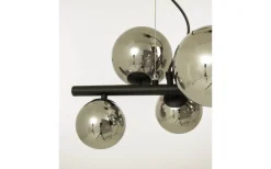 Molekyl Taklampa 58cm 7L Svart/Rök