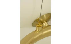 Molekyl Taklampa 50cm Matt Mässing/Opalvit