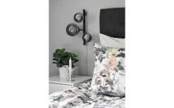 Molekyl Vägglampa Svart/Rök