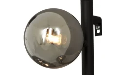 Molekyl Vägglampa Svart/Rök