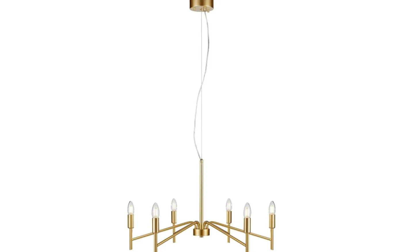 Monarch Taklampa 70cm 6L Guld