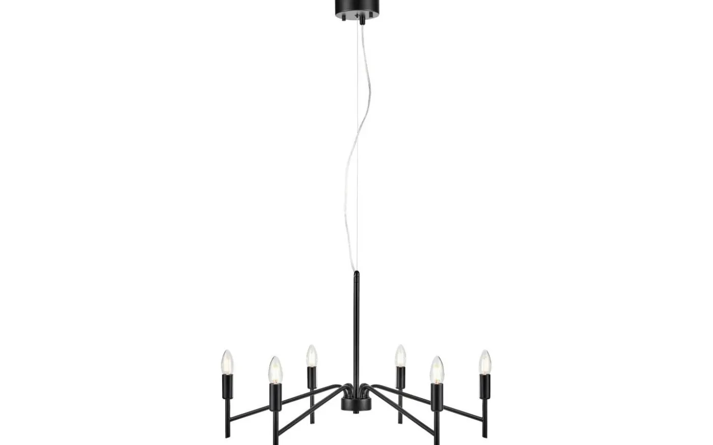 Monarch Taklampa 70cm 6L Svart