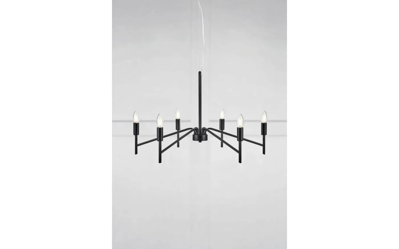 Monarch Taklampa 70cm 6L Svart