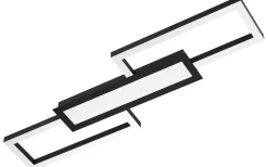 Monirote Plafond 78cm LED 3000-6500 37W med Fjärrkontroll Svart