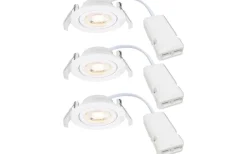 Monolo Spotlight 3-Steg-DIM LED 3000K 4,8W Vit 3-pack