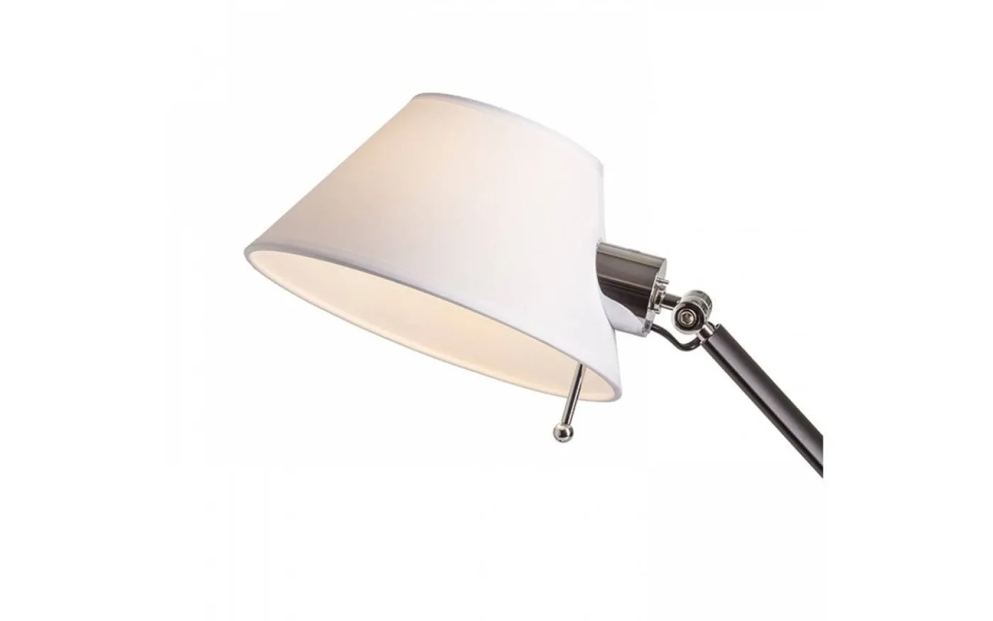 Montana Skrivbordslampa 78cm Vit/Svart/Krom