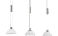 Montefio Taklampa 89cm LED 3000K 3x6,5W Nickel