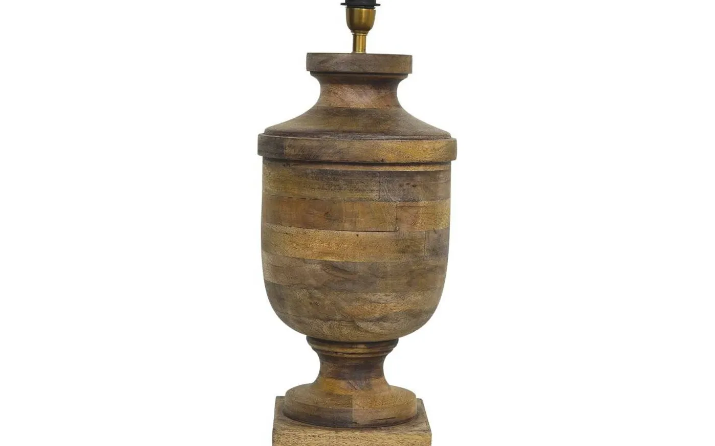 Monterey Lampfot 65cm Åldrat trä