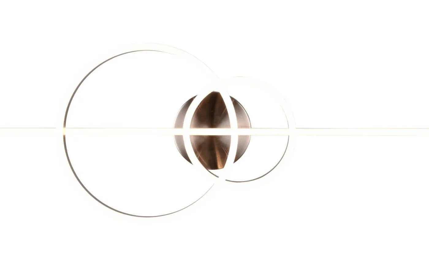 Montilla Plafond LED i borstat stål