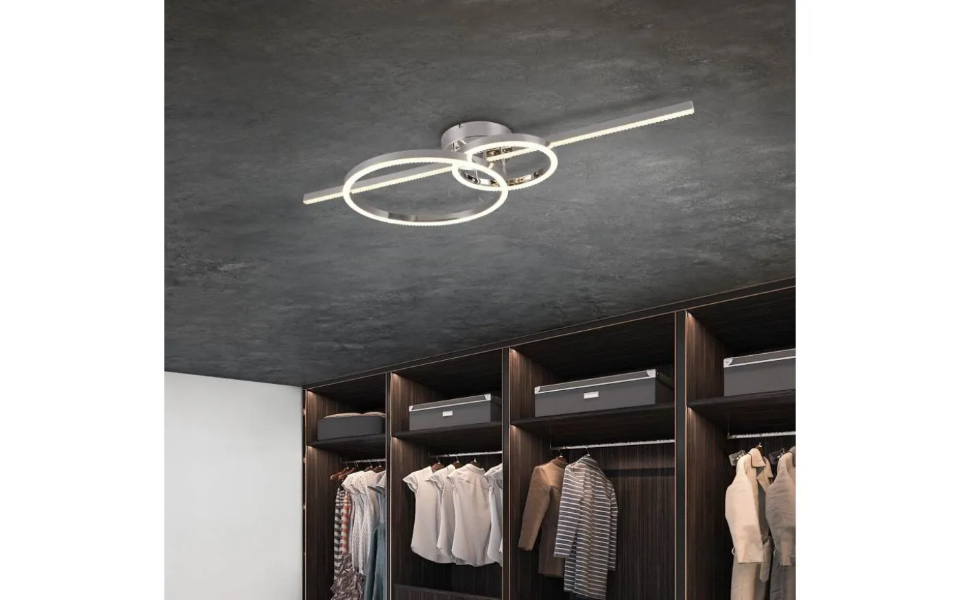 Montilla Plafond LED krom