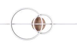 Montilla Plafond LED svart/kaffebrun